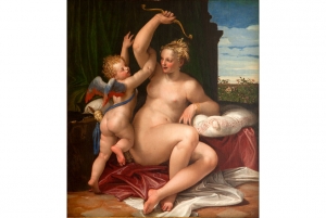 Paolo Veronese&#039;s &#039;Venus Disarming Cupid&#039; circa 1560.