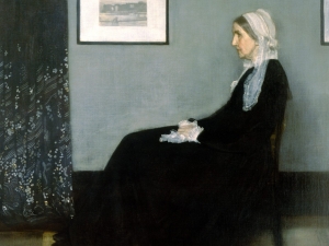 James Abbott McNeill Whistler&#039;s &#039;Arrangement in Grey and Black No. 1,&#039; 1871.