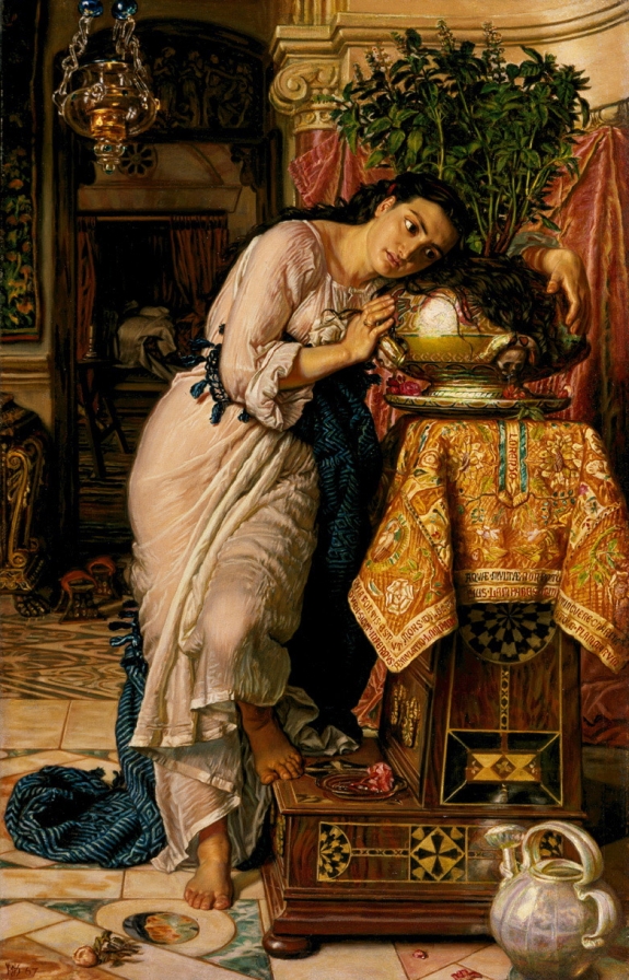 William Holman Hunt&#039;s &#039;Isabella and the Pot of Basil&#039; sold for $4.25 million in June. 