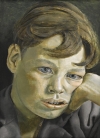 &quot;Boy&#039;s Head,&quot; a 1952 portrait by Lucian Freud, sold at Sotheby&#039;s in London. The artist died in 2011, boosting estimates for his work. The painting was valued at 3 million pounds and fetched 3.2 million pounds.