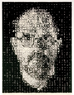 Chuck Close (b. 1940, Monroe, Washington) Self-Portrait, 1999, Relief etching, 41 x 31-1/4 inches, Purchase through the generosity of Mr. and Mrs. Jack S. Blanton Sr., 2009