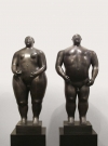 Fernando Botero's 'Adam and Eve.'