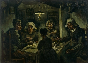 Vincent van Gogh&#039;s &#039;The Potato Eaters.&#039;