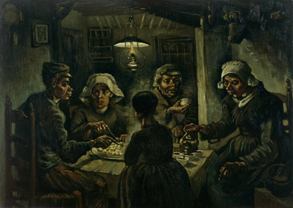 Vincent van Gogh&#039;s &#039;The Potato Eaters.&#039;