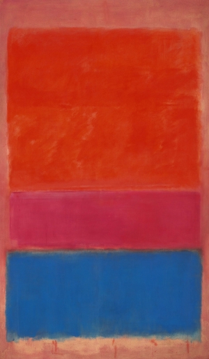 Mark Rothko&#039;s No. 1 (Royal Red and Blue)
