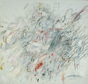 A work by Cy Twombly.