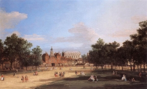 Canaletto&#039;s &#039;London, a View of the Old Horse Guards and Banqueting Hall, Whitehall Seen from St. James&#039; Park.&#039;