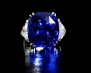 A sapphire and diamond ring from Bonhams' fine jewelry auction.