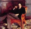 John Singer Sargent's portrait of Robert Louis Stevenson.