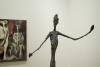 One of Alberto Giacometti's 'Pointing Man' sculptures.