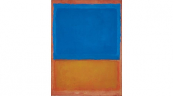 Mark Rothko&#039;s &#039;Untitled (Red, Blue, Orange).&#039; 