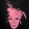 Andy Warhol&#039;s &#039;Self-Portrait (Fright Wig),&#039; 1986.