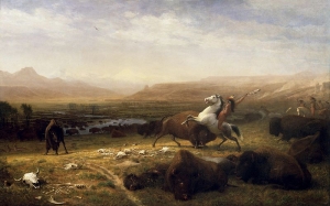 Albert Bierstadt&#039;s &#039;The Last Buffalo.&#039;