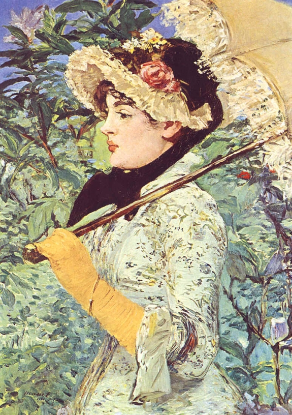 Edouard Manet&#039;s &#039;Le Printemps,&#039; 1881.