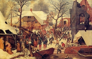 Pieter Brueghel the Younger&#039;s &#039;The Adoration of the Magi in the Snow.&#039;