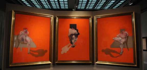  Francis Bacon&#039;s &#039;Triptych&#039; on view at the CentroCentro Cibele.