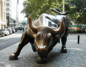 Arturo Di Modica&#039;s &#039;Charging Bull.&#039;