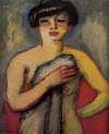 "Fernande Olivier" (1905) by Kees van Dongen, is on view at the Musee d'Art Moderne through July 17. 