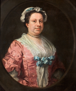 William Hogarth&#039;s &#039;Portrait of the Artist&#039;s Sister, Anne Hogarth.&#039;