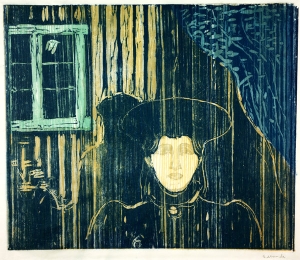 Edvard Munch&#039;s &#039;Moonlight,&#039; 1896.