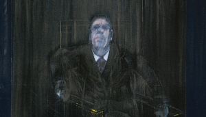 Francis Bacon&#039;s &quot;Study for a Portrait&quot; from 1953 fetched $28,666,155 at Christie&#039;s London Post-War and Contemporary Art sale.