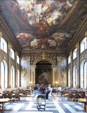 Old Royal Naval College&#039;s Painted Hall.