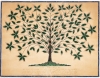 Hannah Cohoon's 'Gift Drawing: The Tree of Light or Blazing Tree,' 1845.