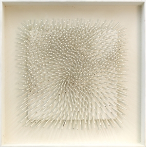 Günther Uecker&#039;s &#039;Nail Structure,&#039; 1963. 