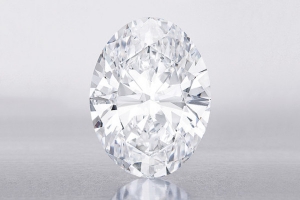 The world record-setting white diamond.