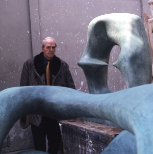 British sculptor Henry Moore.