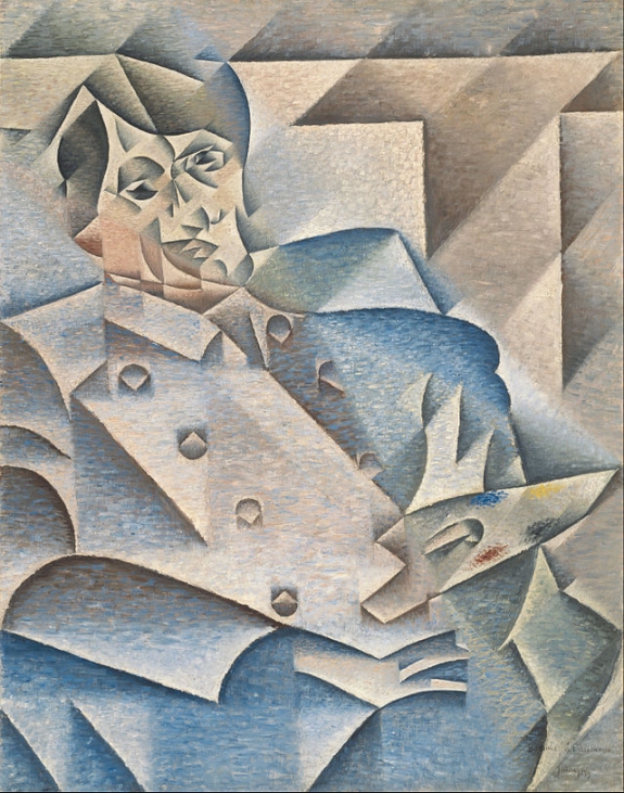 A portrait of Pablo Picasso by Juan Gris.