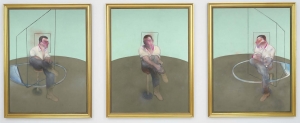 Francis Bacon&#039;s &#039;Three Studies for a Portrait of John Edwards,&#039; 1984.