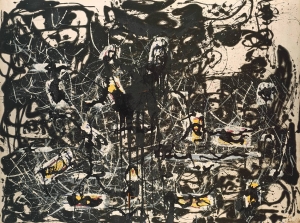 Jackson Pollock&#039;s &#039;Yellow Islands,&#039; 1952.