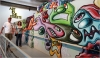 The &quot;Art in the Streets” exhibition, which features various forms of graffiti and street art, is currently at the Museum of Contemporary Art in Los Angeles. Pictured is artwork by Kenny Scharf.