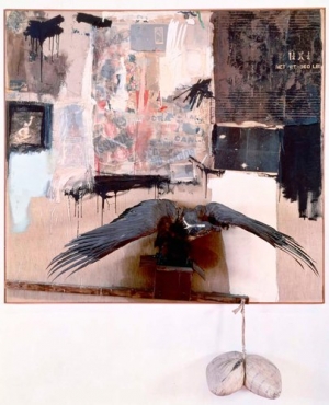 Rauschenberg&#039;s &quot;Canyon&quot; (1959)