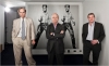 From left, Bill Fine, Artnet&#039;s president; Hans Neuendorf, the company&#039;s chief executive; and Brian McConville, its executive vice president, in front of Warhol&#039;s “Double Elvis” (1963/1976).