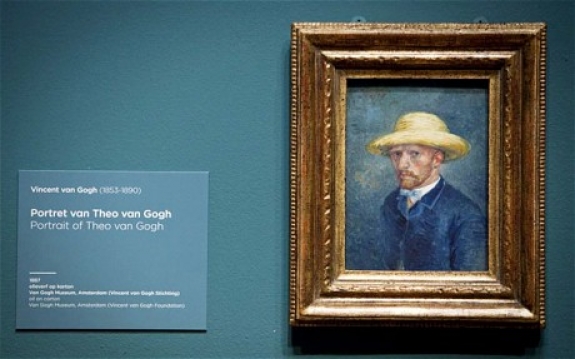A painting of Theo van Gogh