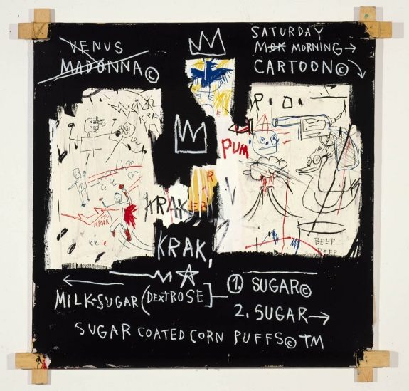 Jean-Michel Basquiat&#039;s &#039;A Panel of Experts,&#039; 1982.