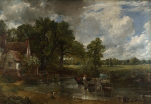 John Constable&#039;s &#039;The Hay Wain,&#039; 1821.