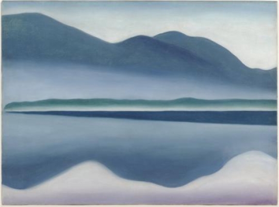 Georgia O&#039;Keeffe&#039;s &#039;Lake George,&#039; 1922.