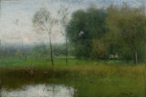 George Inness&#039; &#039;New Jersey Landscape,&#039; 1891.