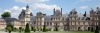 The Palace of Fontainebleau.