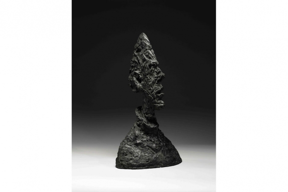 Alberto Giacometti&#039;s &#039;Grande tête de Diego,&#039; 1955. 