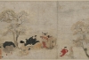 'Minister Kibi's Adventures in China,' Scroll 4. Artist Unknown. Handscroll; ink, color, and gold on paper.