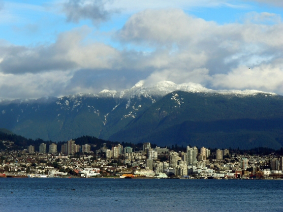 North Vancouver&#039;s waterfront.