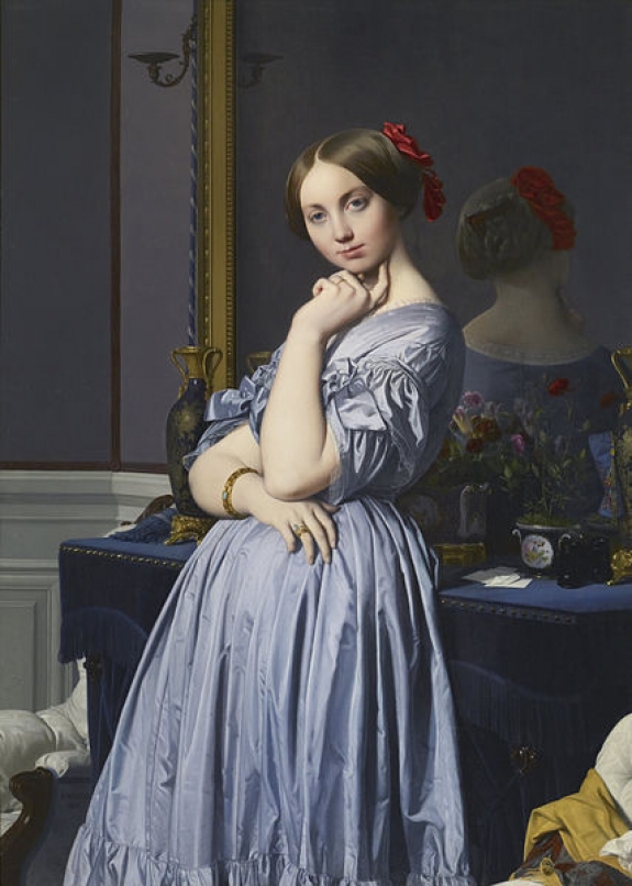 Jean-Auguste-Dominique Ingres&#039; &#039;Comtesse d&#039;Haussonville.&#039;