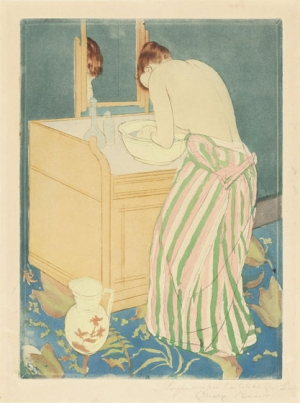 Mary Cassatt&#039;s &#039;Woman Bathing,&#039; 1890-91.