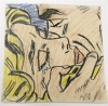 &quot;Drawing for Kiss V&quot; by Roy Lichtenstein has en estimate range of $800,000 to $1.2 million. It will be offered for sale at Christies&#039;s in New York on May 11.