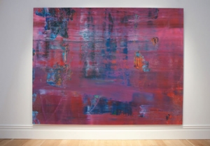 Gerhard Richter Abstraktes Bild , sold for a record a record US$20.8 million.