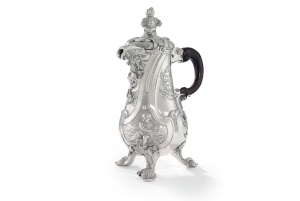 Paul de Lamerie&#039;s silver coffee-pot will be sold at Christie&#039;s London in July 2013.